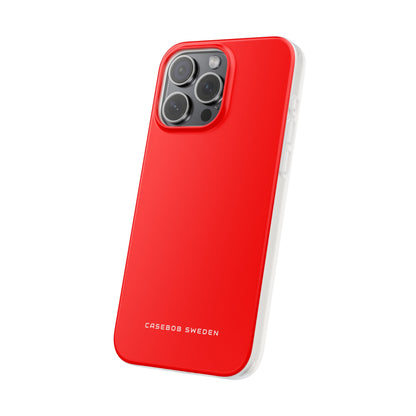 Red iPhone 15 - Flexi Phone Case