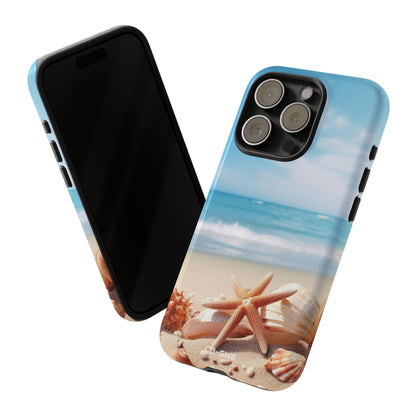Shells Rest Beneath Waves - iPhone Case