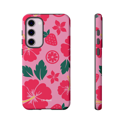 Tropical Hibiscus Harmony - Samsung Case