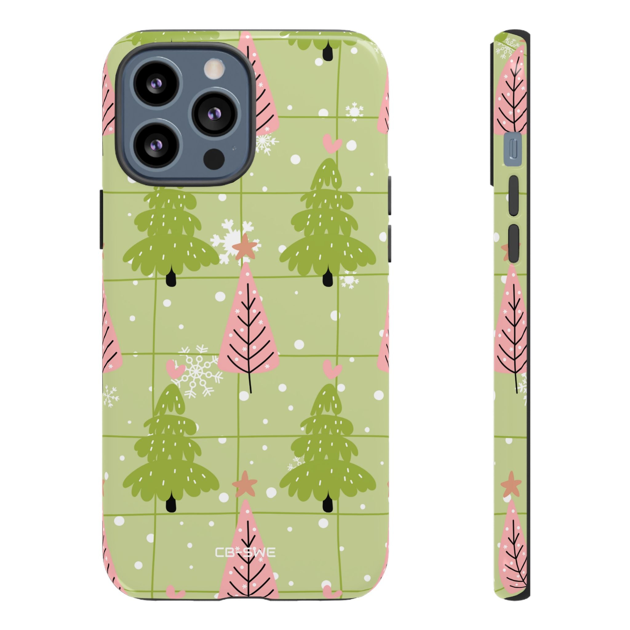 Whimsical Trees Dance - iPhone Case