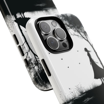 Cliffside Silhouette iPhone 16 Pro Max Case - Tough