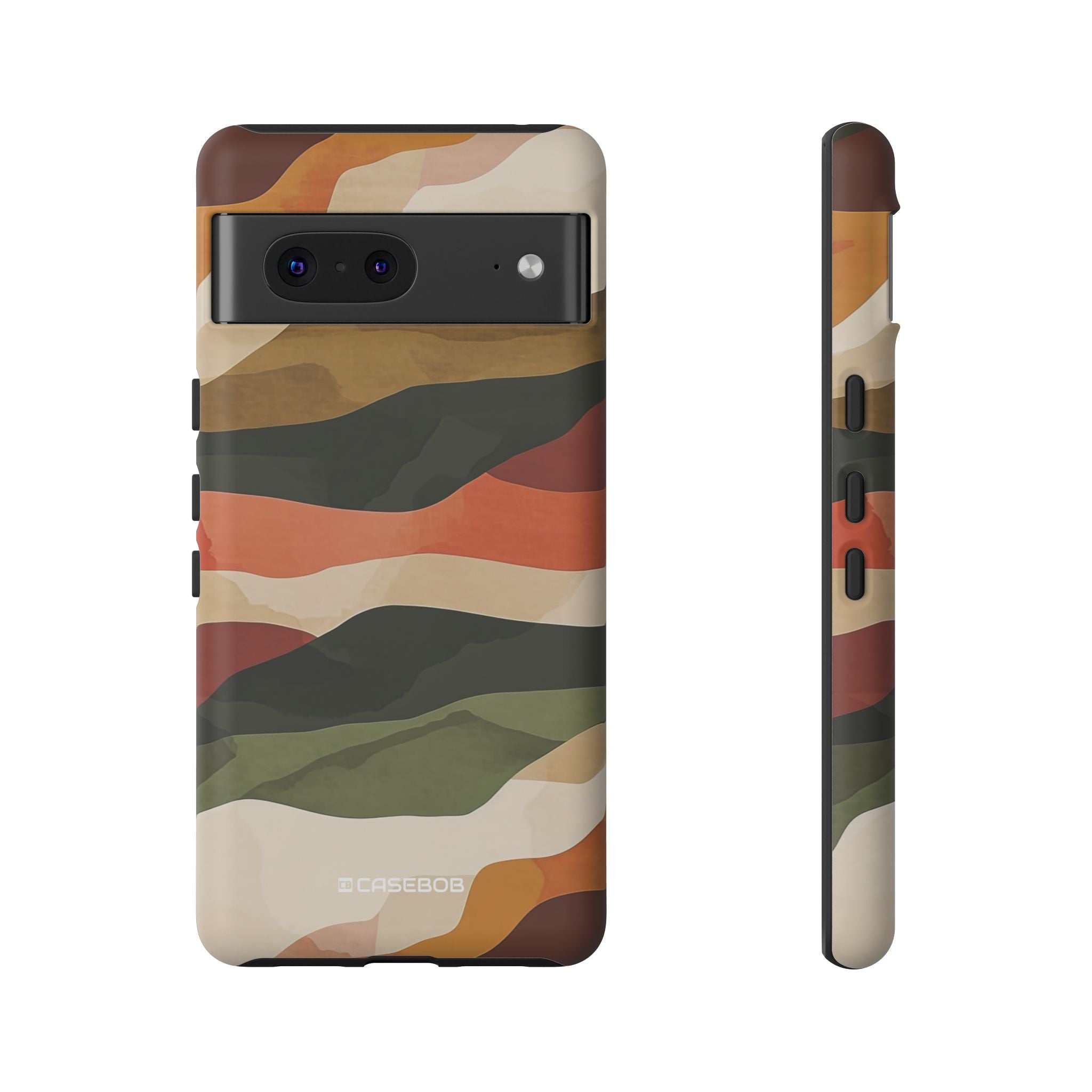 Earth Tone Pattern | Phone Case for Google Pixel (Protective Case)