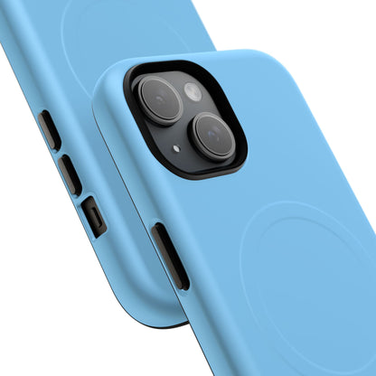 Light Sky Blue iPhone 15 | Tough+ Phone Case