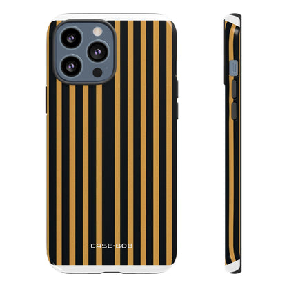 Golden Stripes iPhone 13 Pro Max Case - Tough