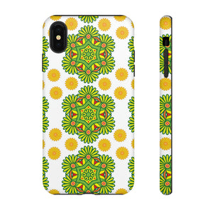 Lime Mandela - Protective Phone Case