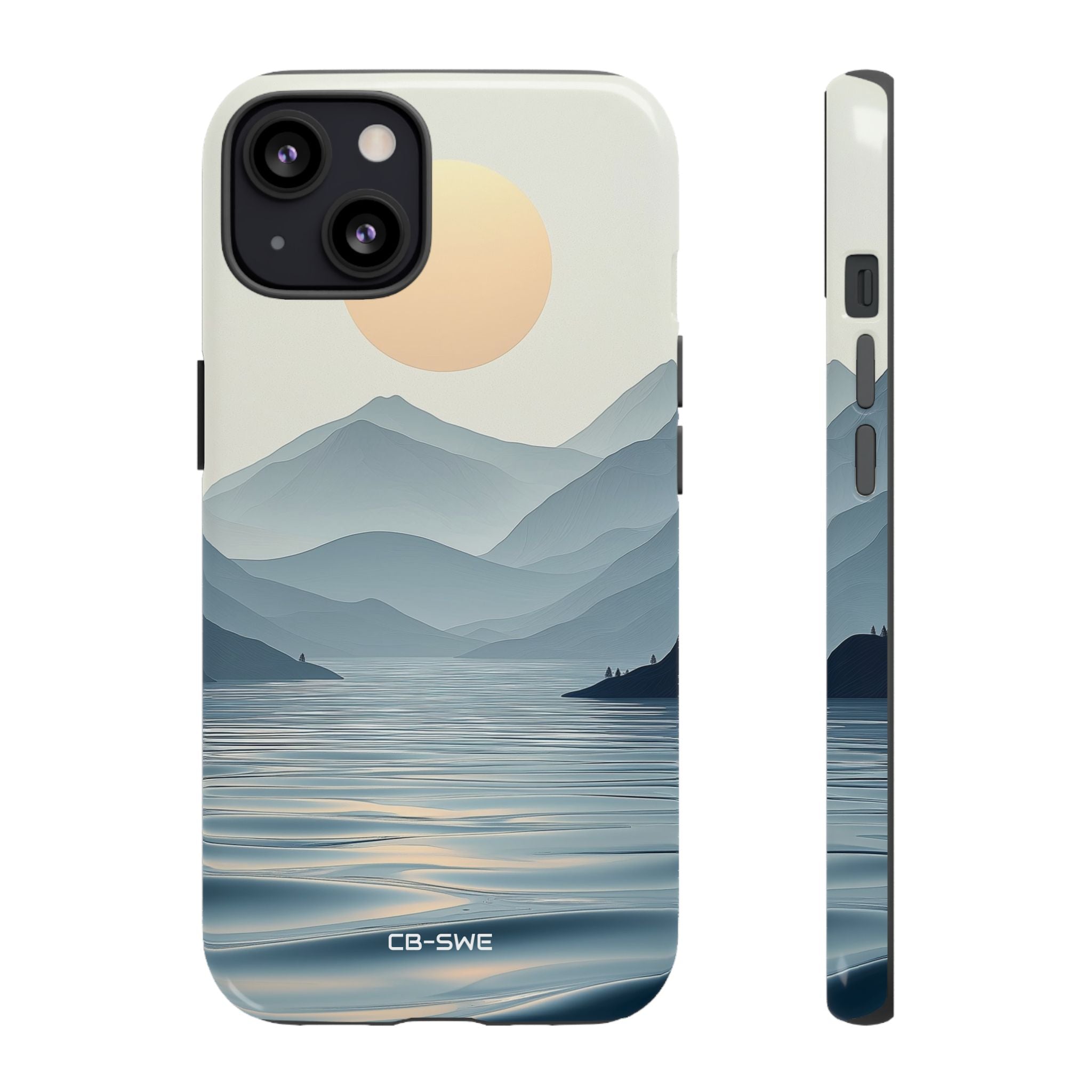 Gentle Waves Reflect - iPhone Case