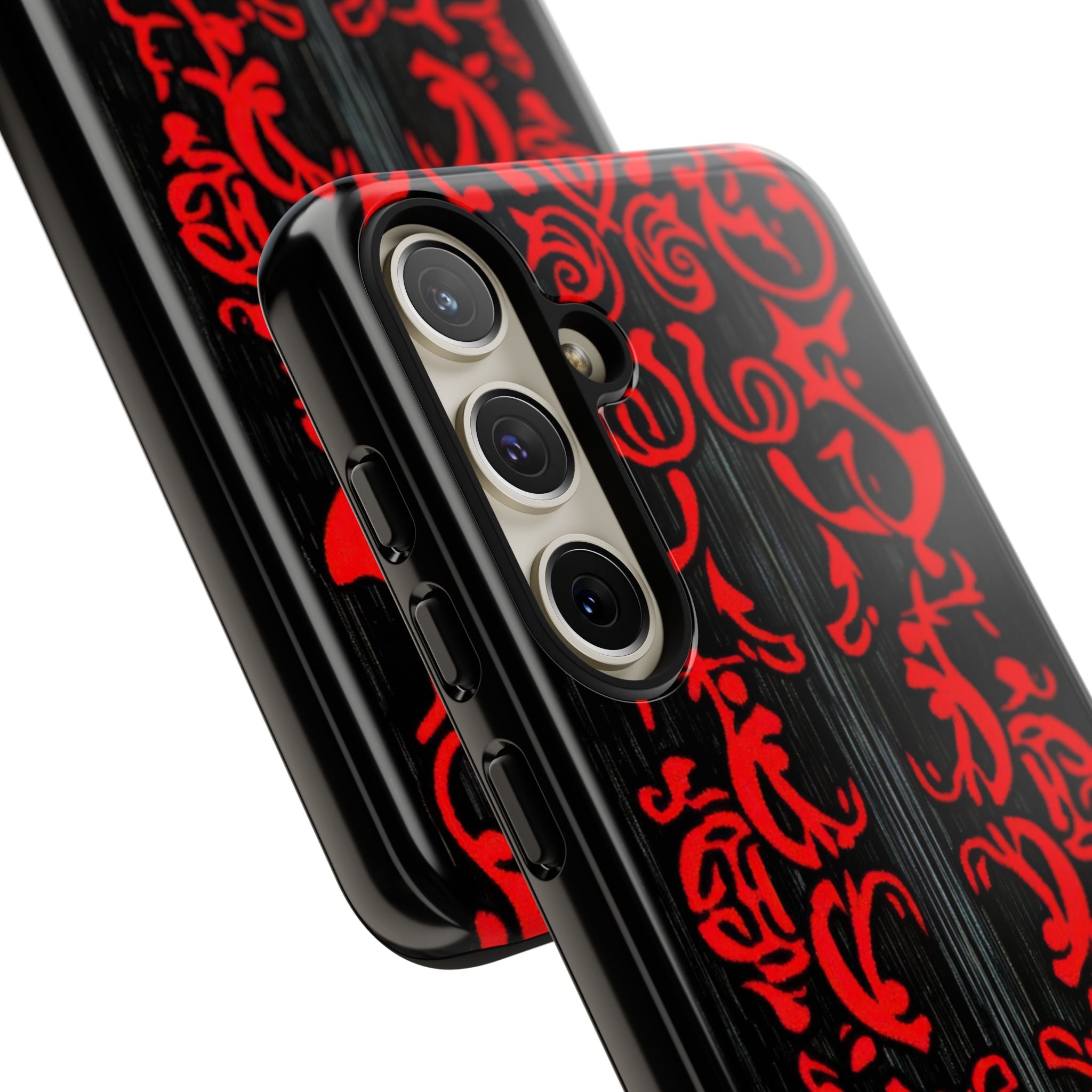 Gothic Crimson Symmetry Samsung S24 - Tough Phone Case