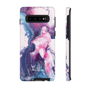 Blue & Pink Art - Protective Phone Case