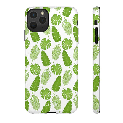 Tropical Leaf Harmony - iPhone Case