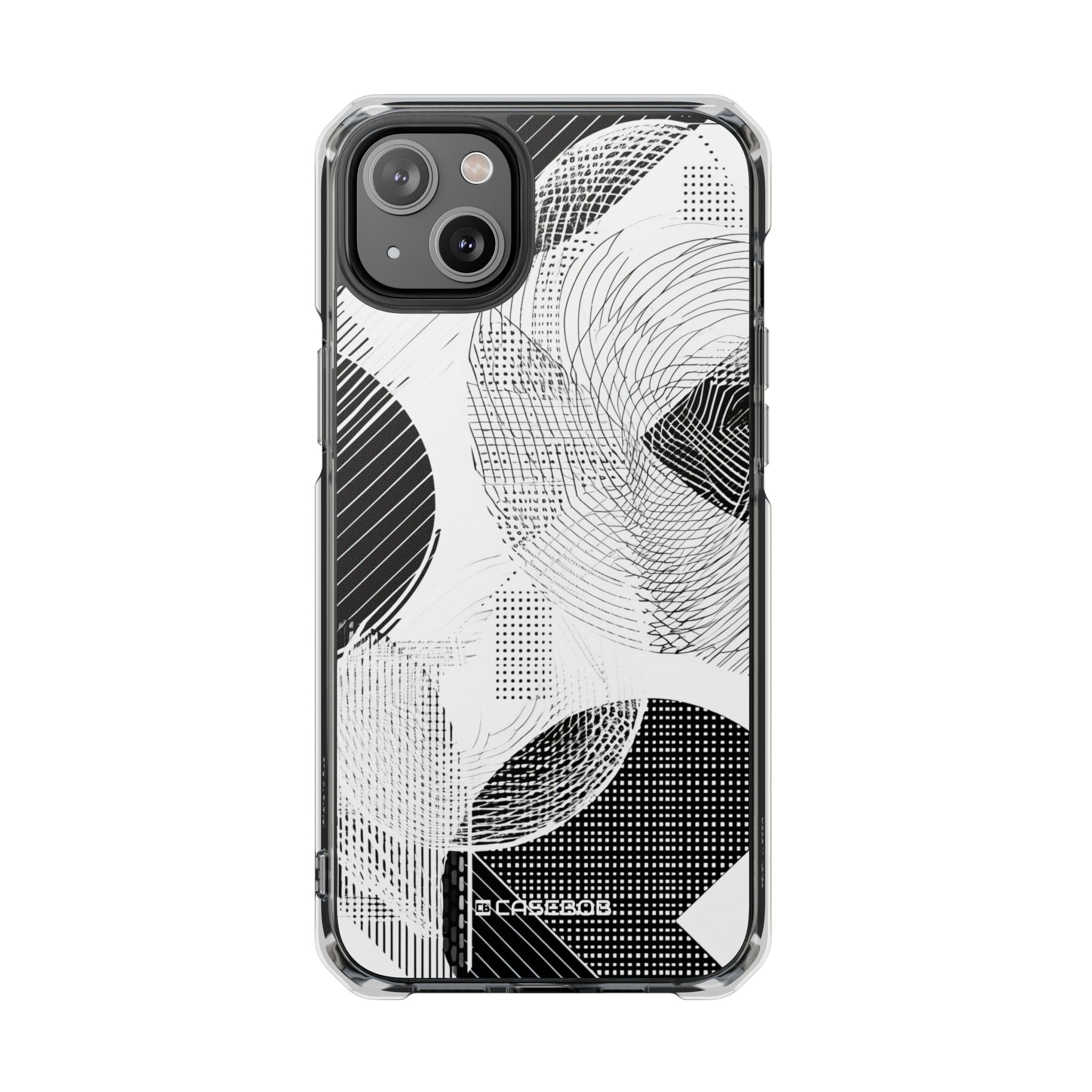 Monochrome Dynamics - Phone Case for iPhone