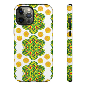 Lime Mandela - Protective Phone Case