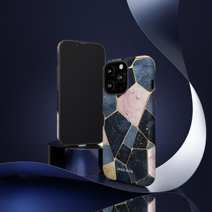 Golden Mosaic iPhone 13 Pro Case - Tough