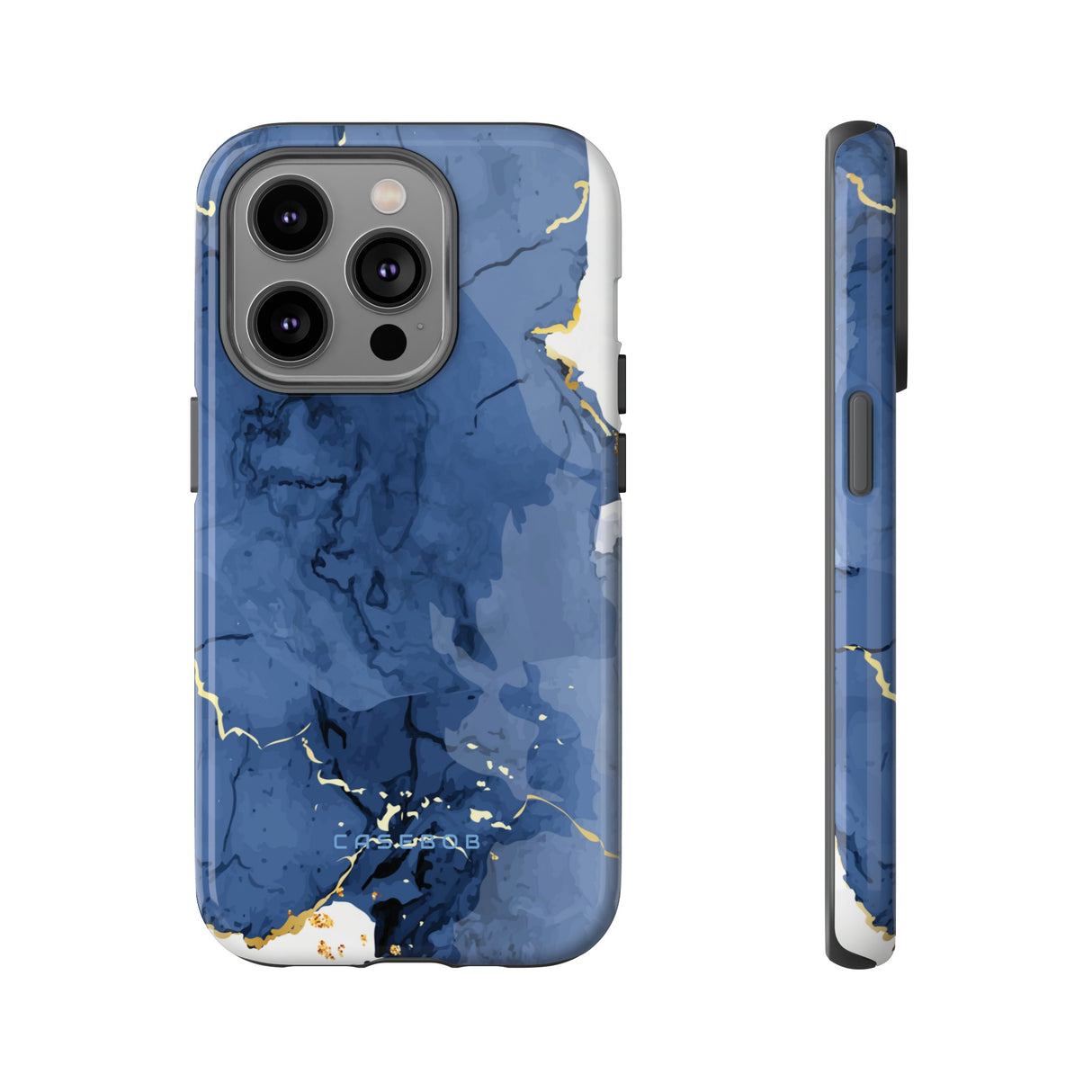 Timeless Blue Watercolor - Protective Phone Case