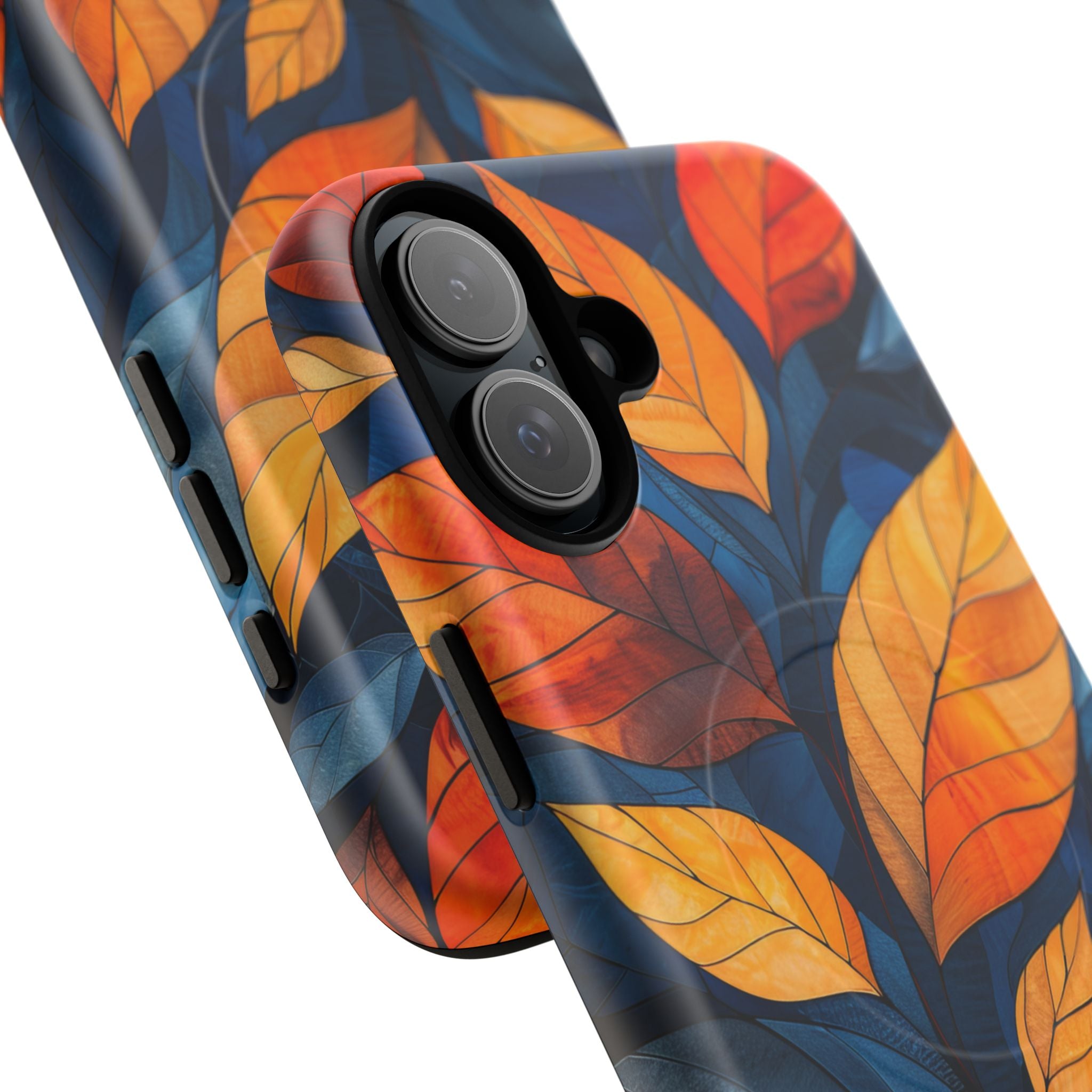 Stained Glass Blossoms iPhone 16 | Tough+ Phone Case