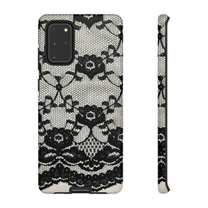 Lilrunge Gothic Flower - Protective Phone Case