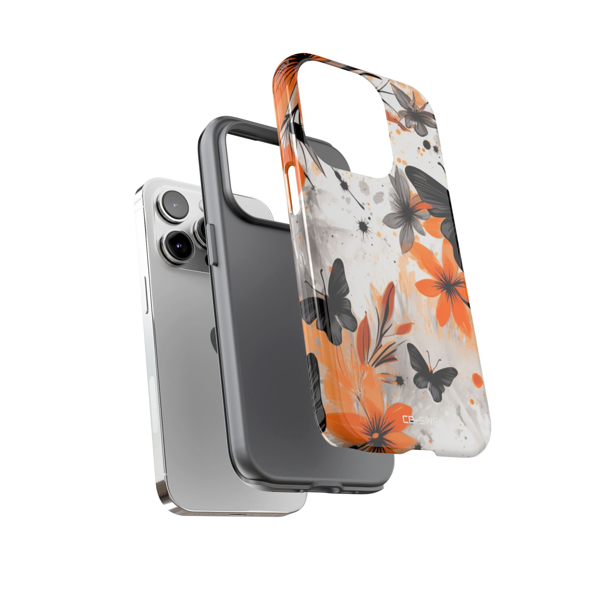 Vibrant Floral Dance - iPhone Case