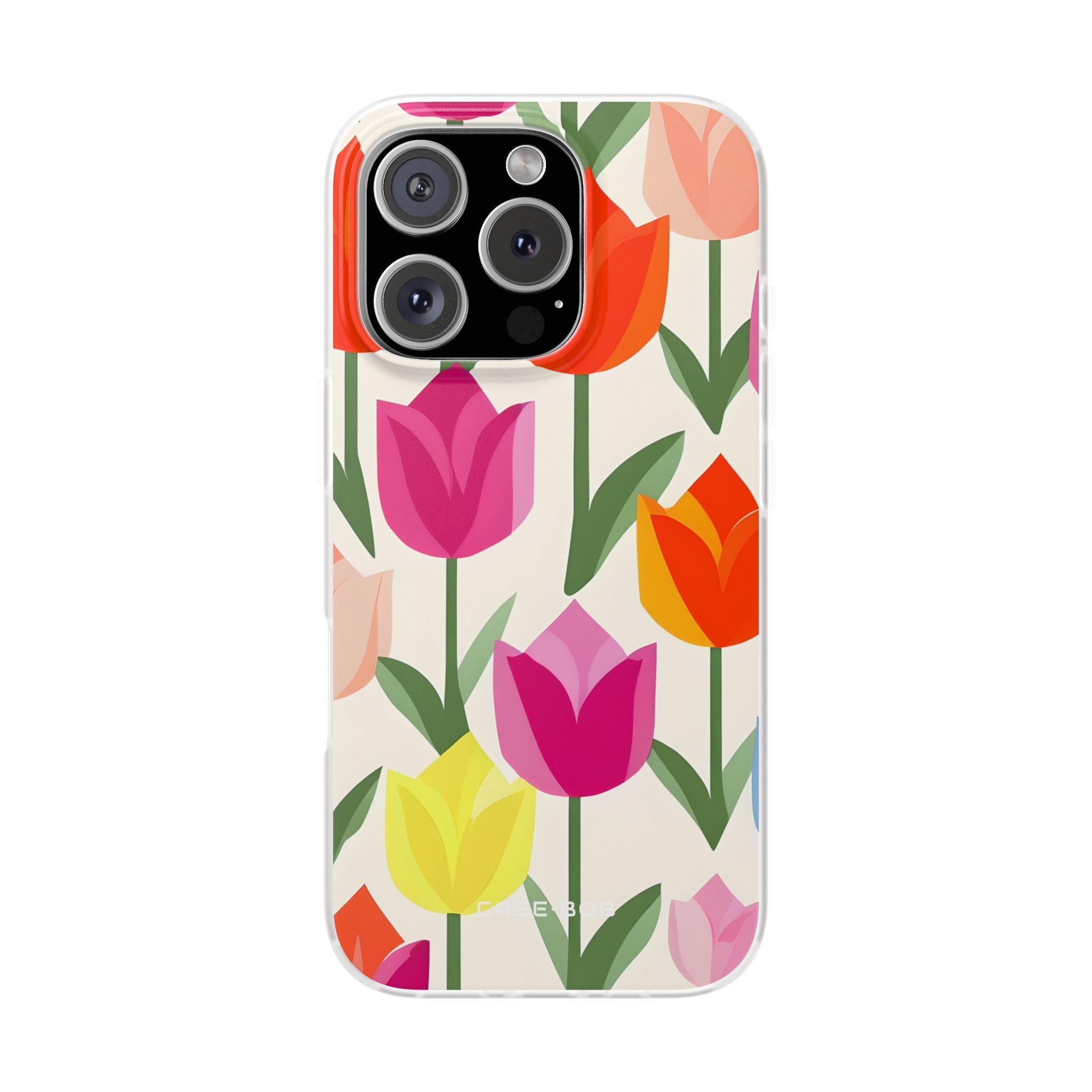 Tulip Harmony Green iPhone 16 Pro - Soft Case