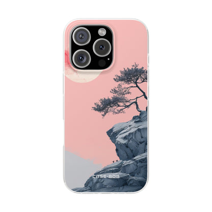 Crimson Moon Tree iPhone 16 Pro Case - Soft