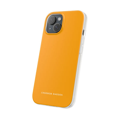 Orange iPhone 15 - Flexi Phone Case