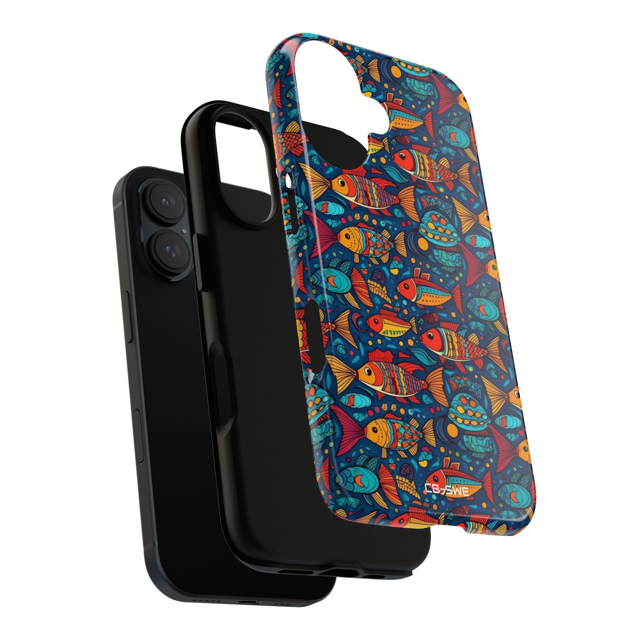 Fish Dance Joyfully - iPhone Case