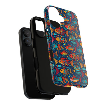 Fish Dance Joyfully - iPhone Case