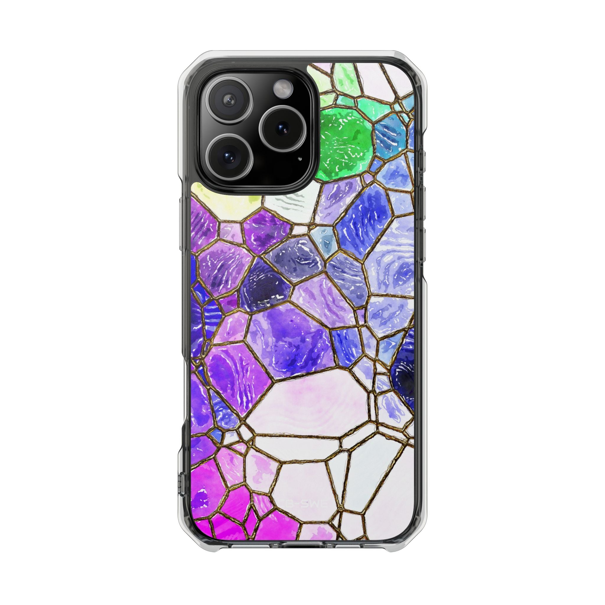 Colorful Glass Mosaic iPhone Case - Impact