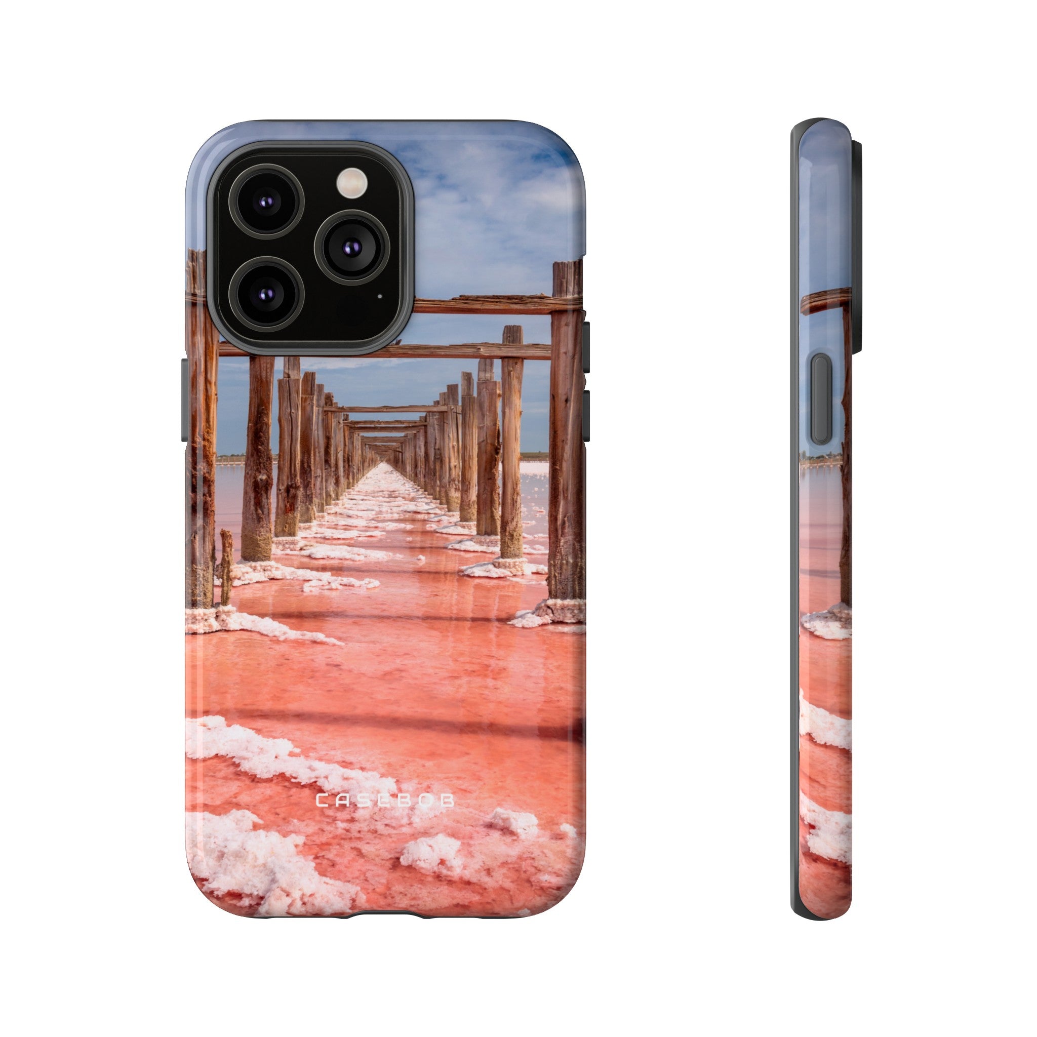 Pink Salt Lake - Protective Phone Case