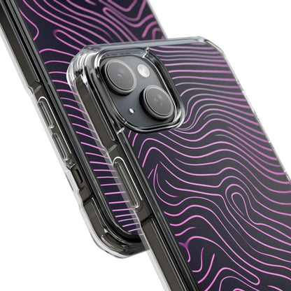 Contour Waveflow iPhone 15 - Clear Impact Phone Case