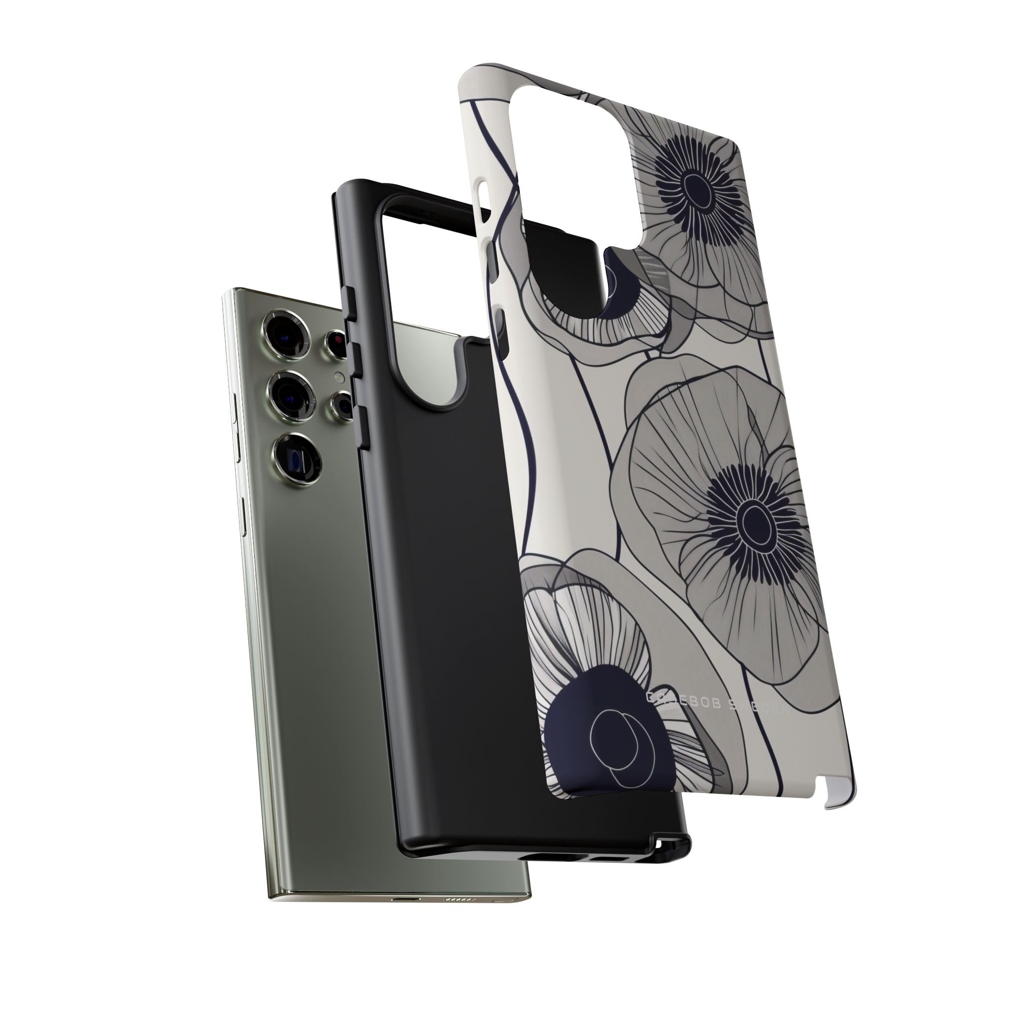 Modern Minimalist Flowers Samsung S23 - Tough Phone Case