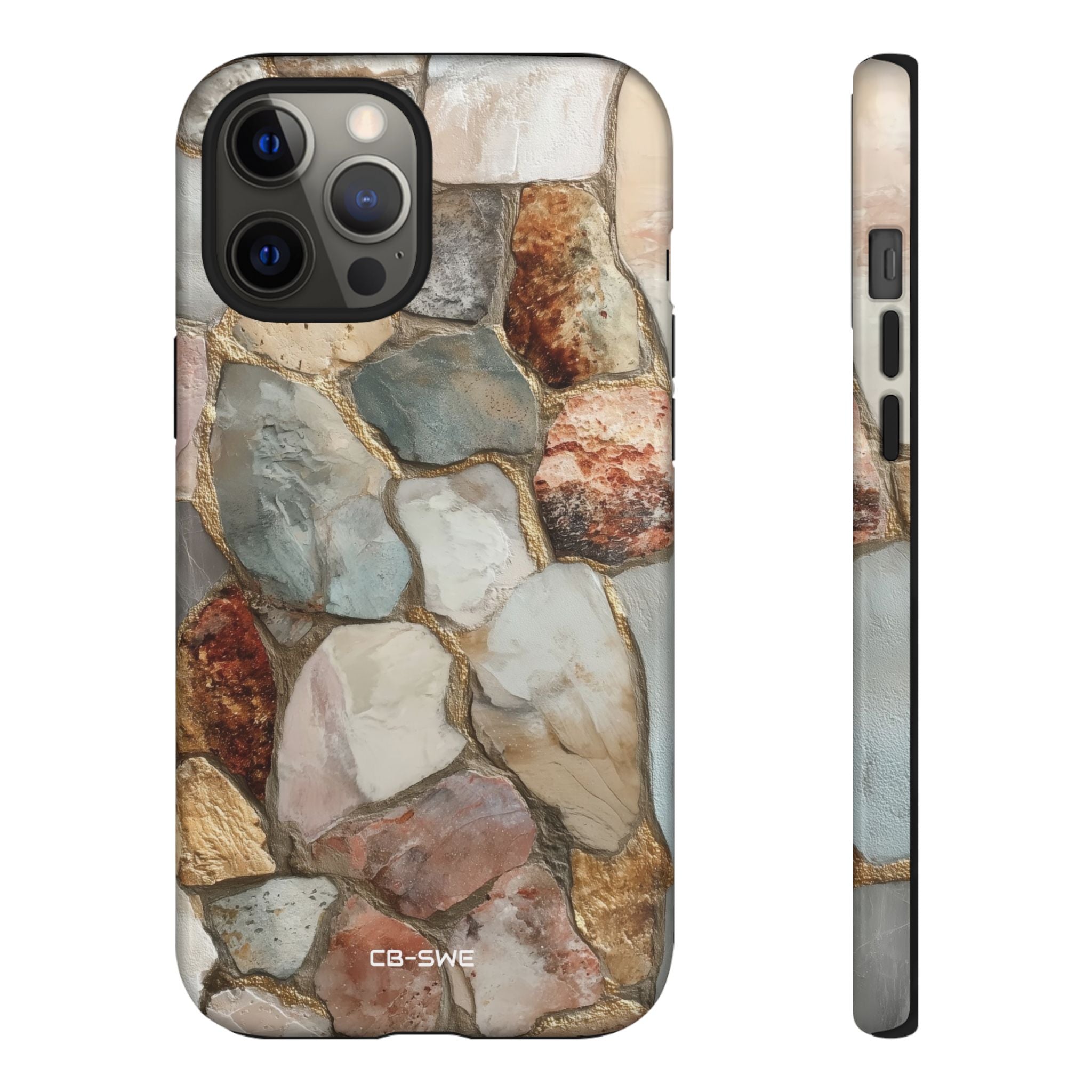 Stone Mosaic Dance - iPhone Case