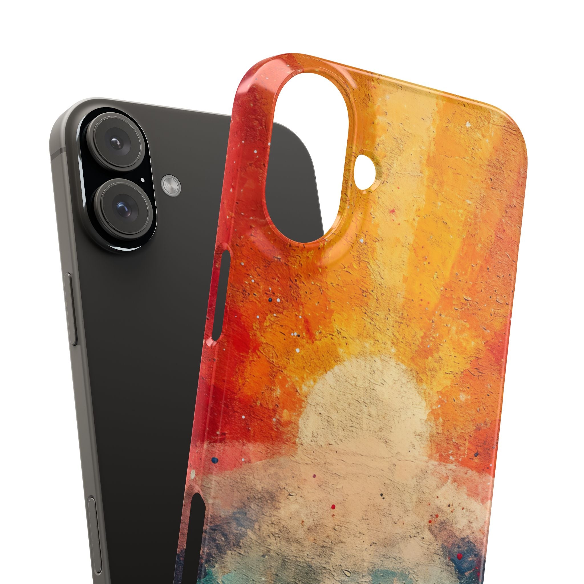 Sunburst Energy - Slim iPhone 16 Phone Case