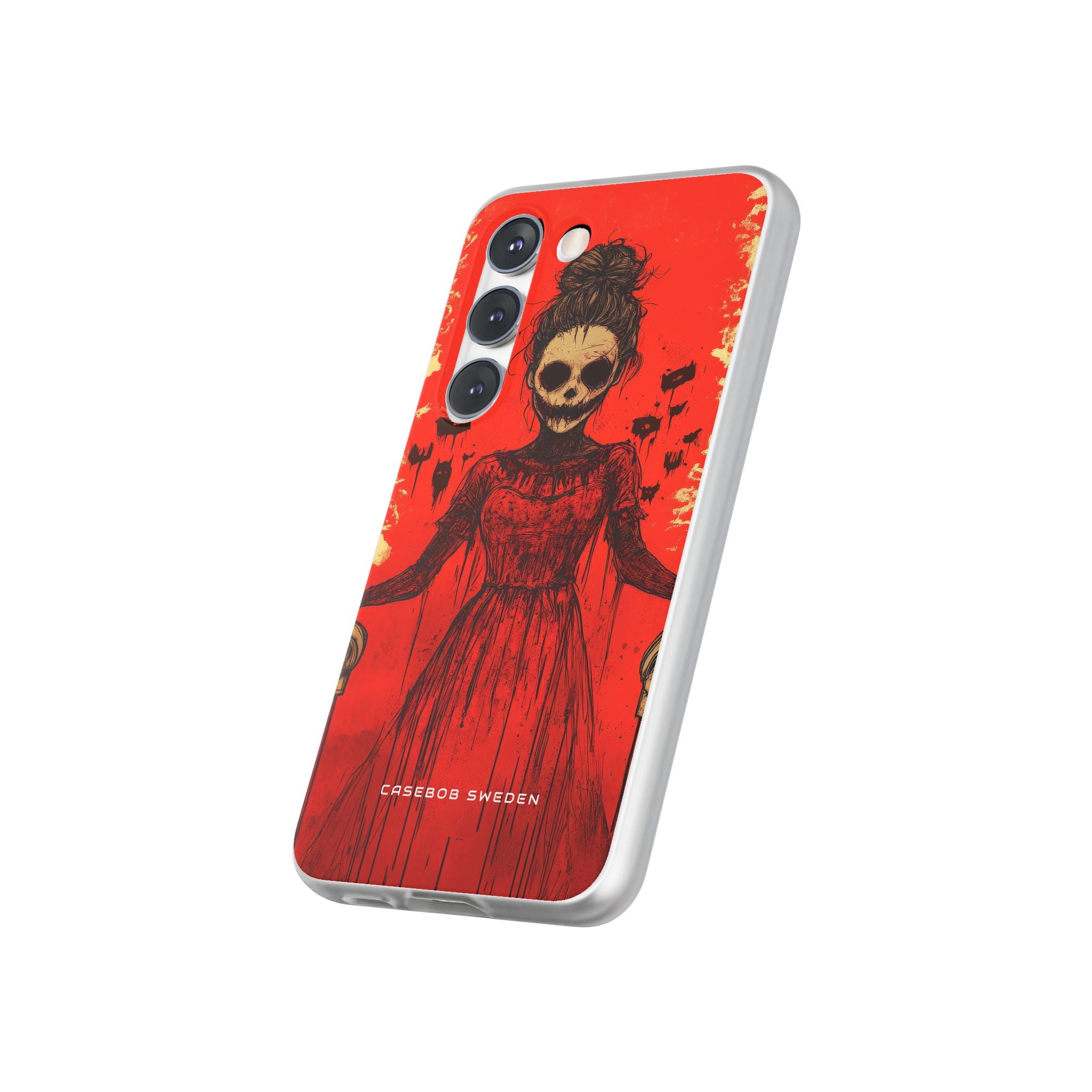 Haunting Scarlet Descent Samsung S23 - Flexi Phone Case