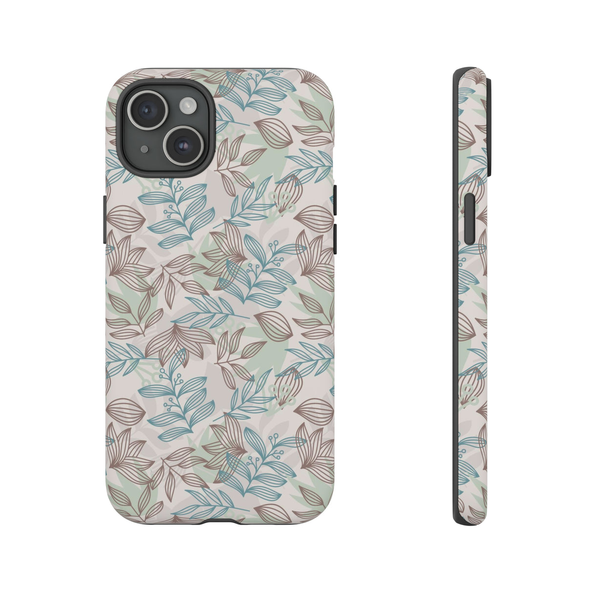 Minty Leaf - Protective Phone Case