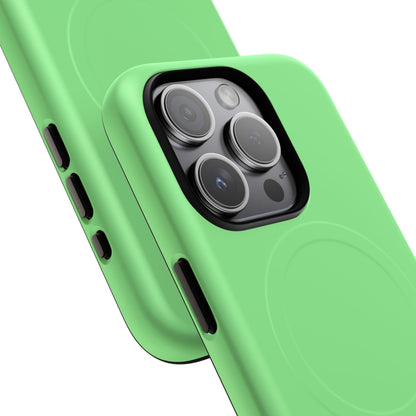 Light Green iPhone 15 | Tough+ Phone Case