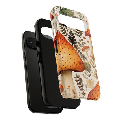 Mushrooms Sprout Cheerfully - Google Pixel Case