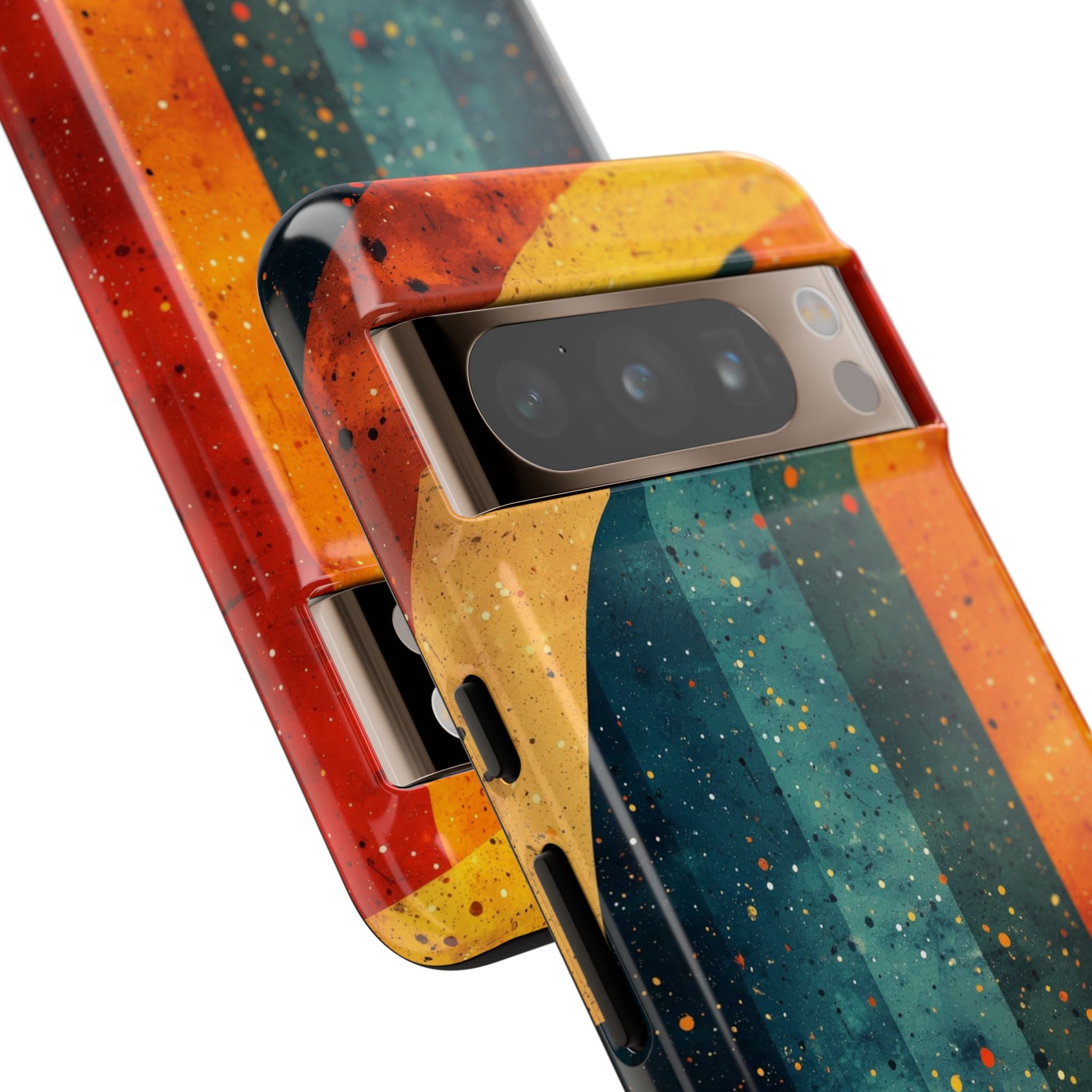Vibrant Waves Dance - Google Pixel Case