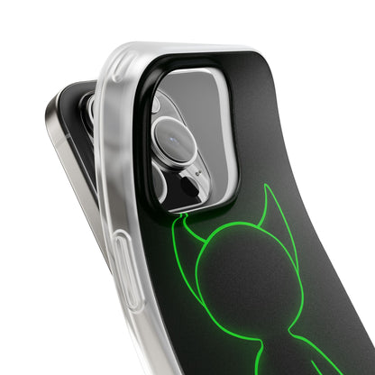 Neon Horned Glow iPhone 16 Pro Case - Soft
