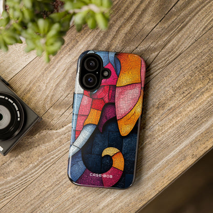 Elephant Mosaic iPhone 16 Pro Case - Tough