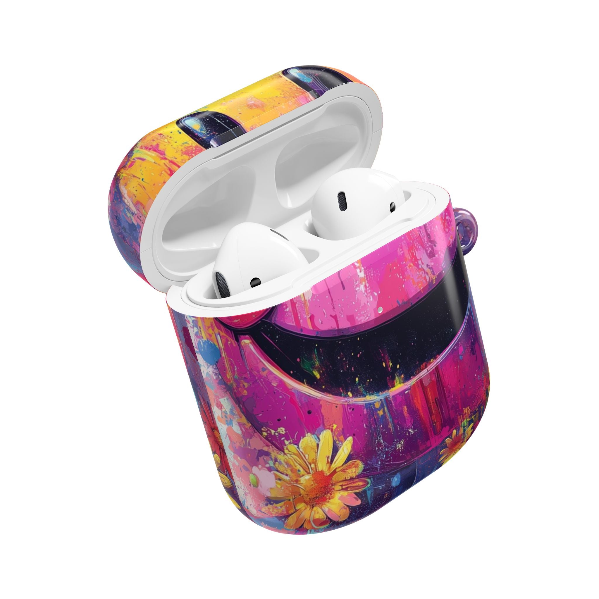Smiley Bloom Drip - AirPods Case