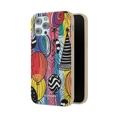 Vibrant Party Whimsy | Biodegradable Phone Case