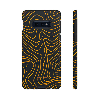 Linear Yellow Chic - Protective Phone Case