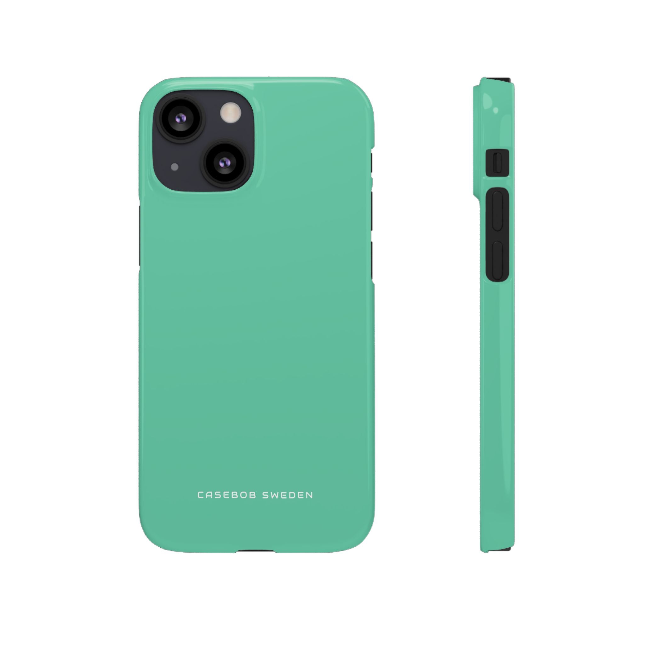 Medium Aquamarine iPhone 13 - Slim Phone Case