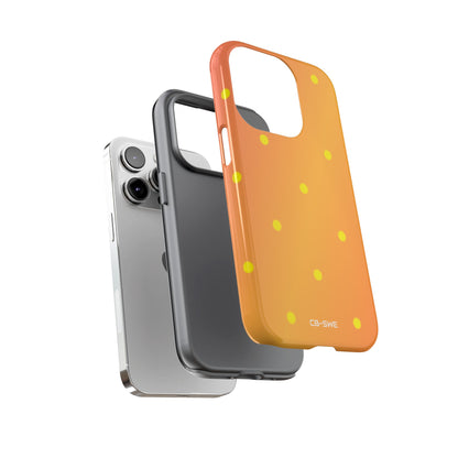 Sunset Dots Radiance - iPhone Case