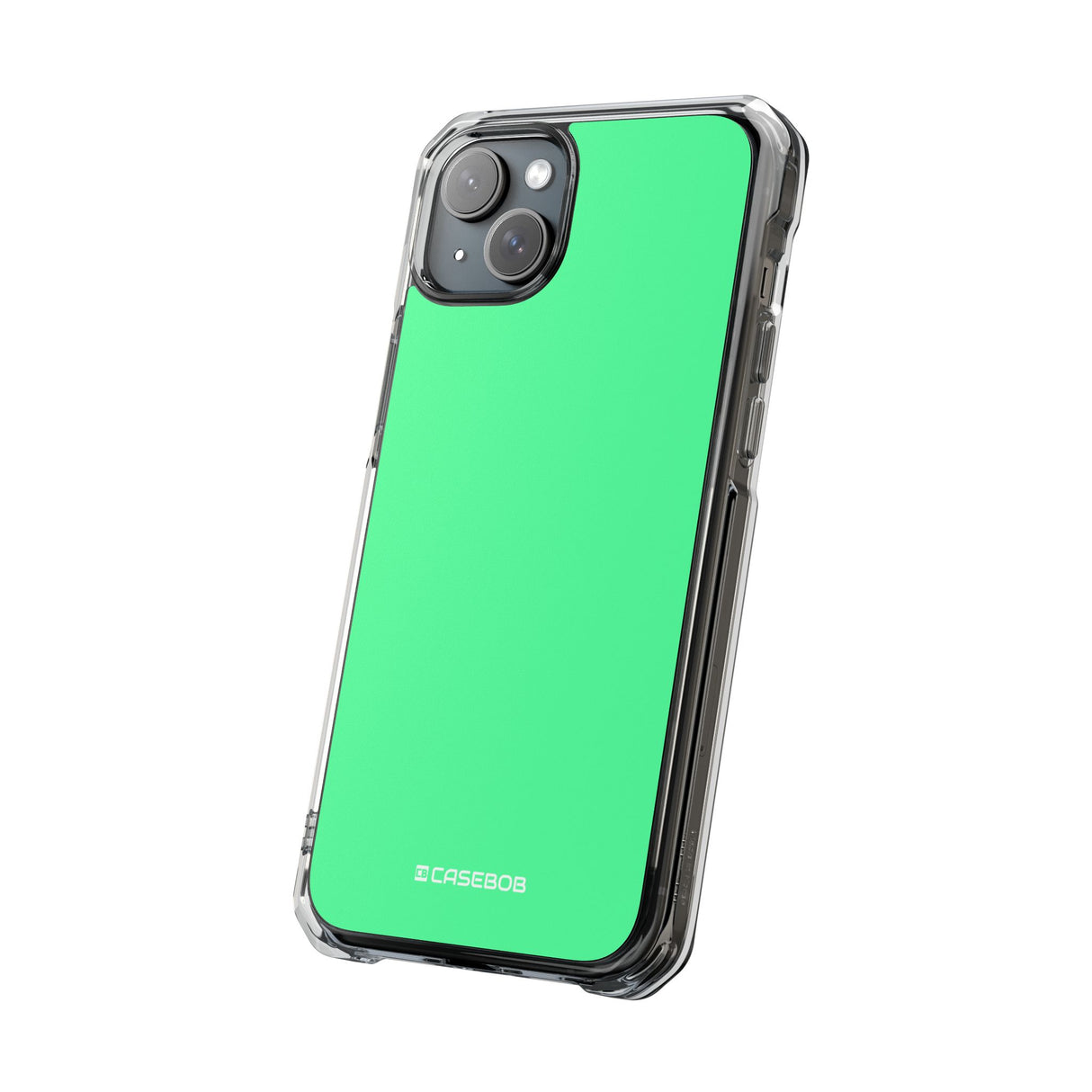 Sea Green | Phone Case for iPhone (Clear Impact Case - Magnetic)