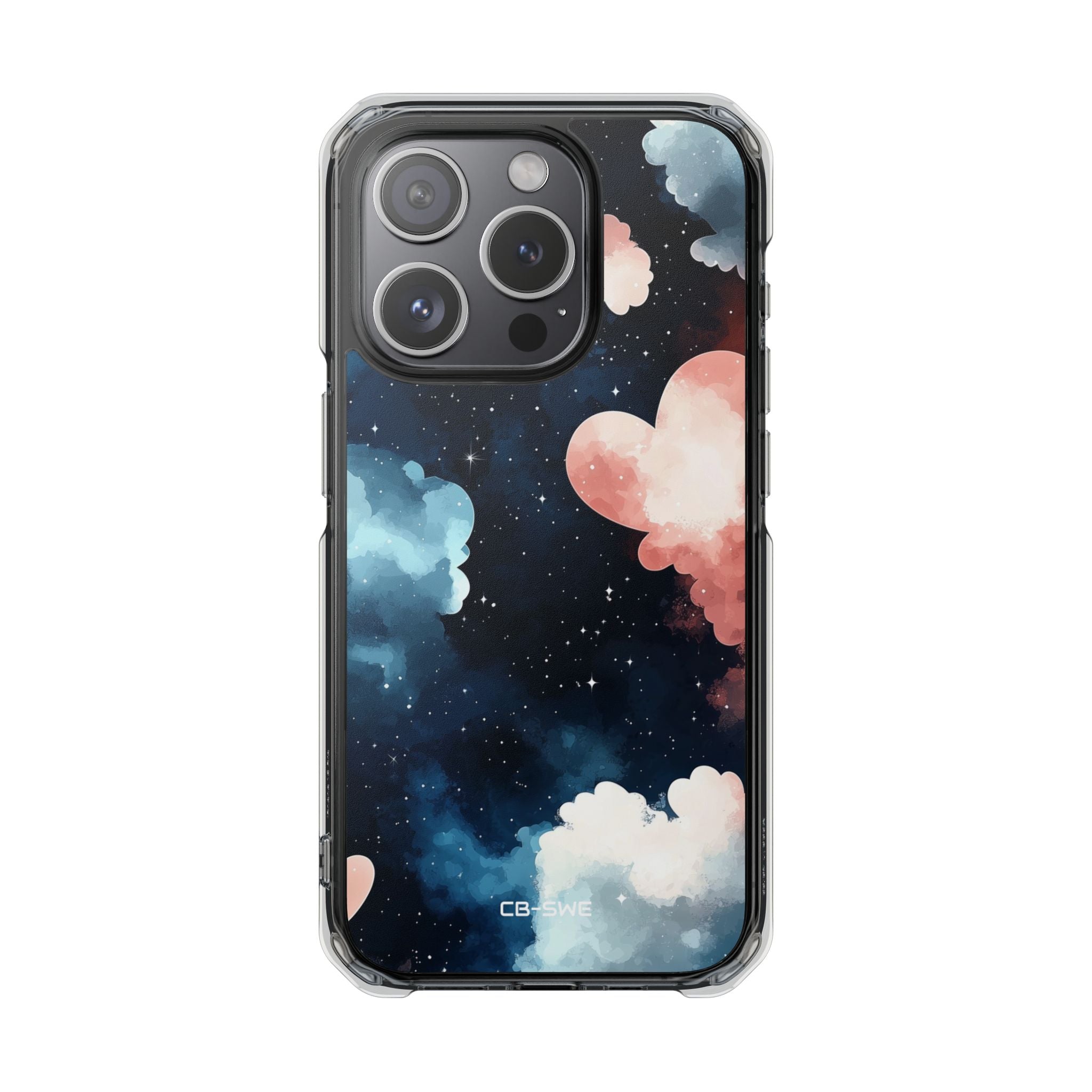Hearts Float Dreamily iPhone Case - Impact