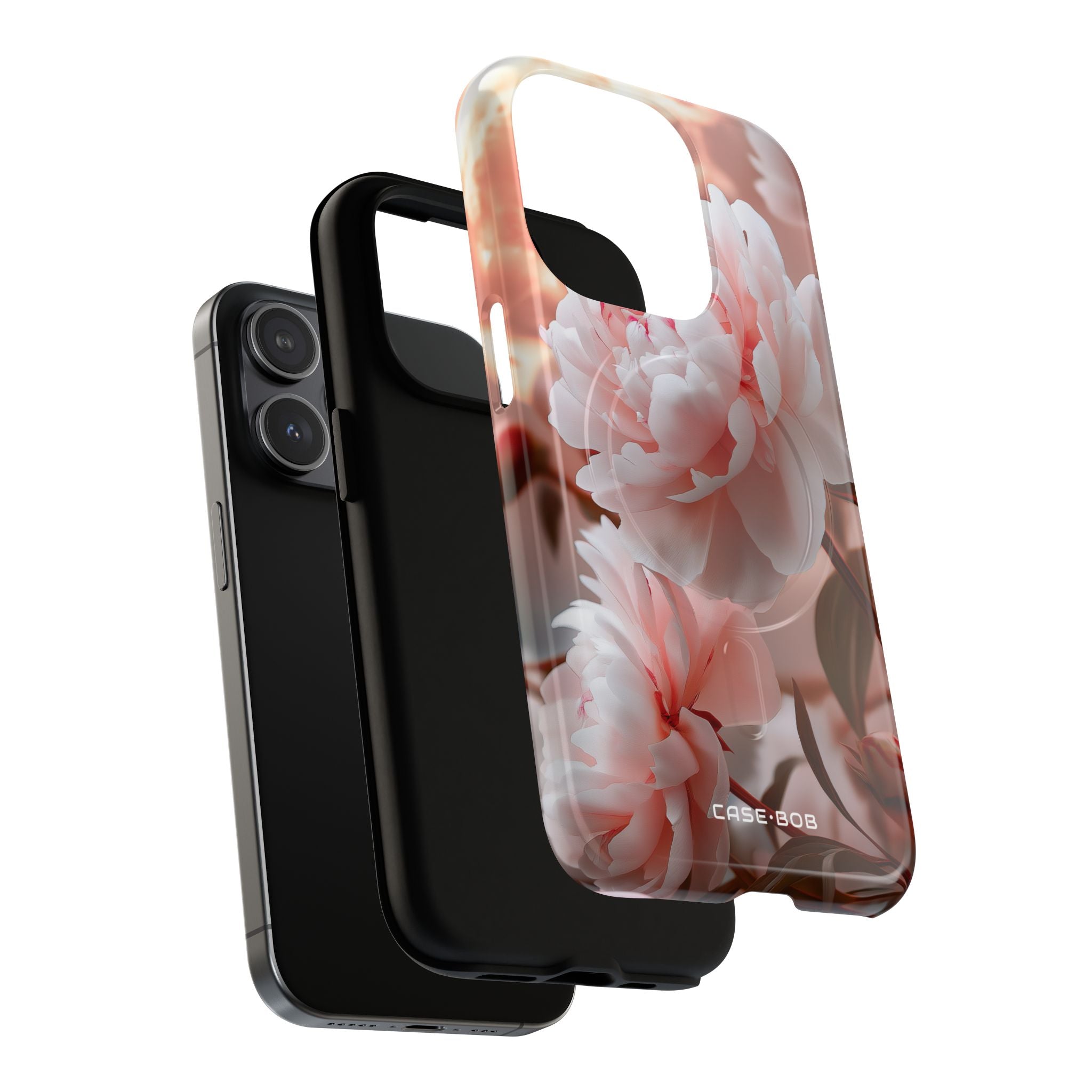 Peony Moonlight iPhone 15 Pro Case - Tough+
