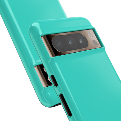 Teal Serenity: Minimalist Design - for Google Pixel 8