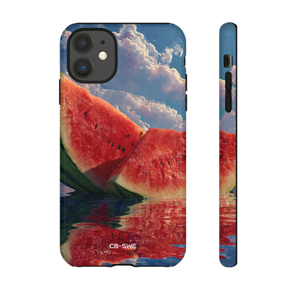 Watermelon Dream Reflection - iPhone Case