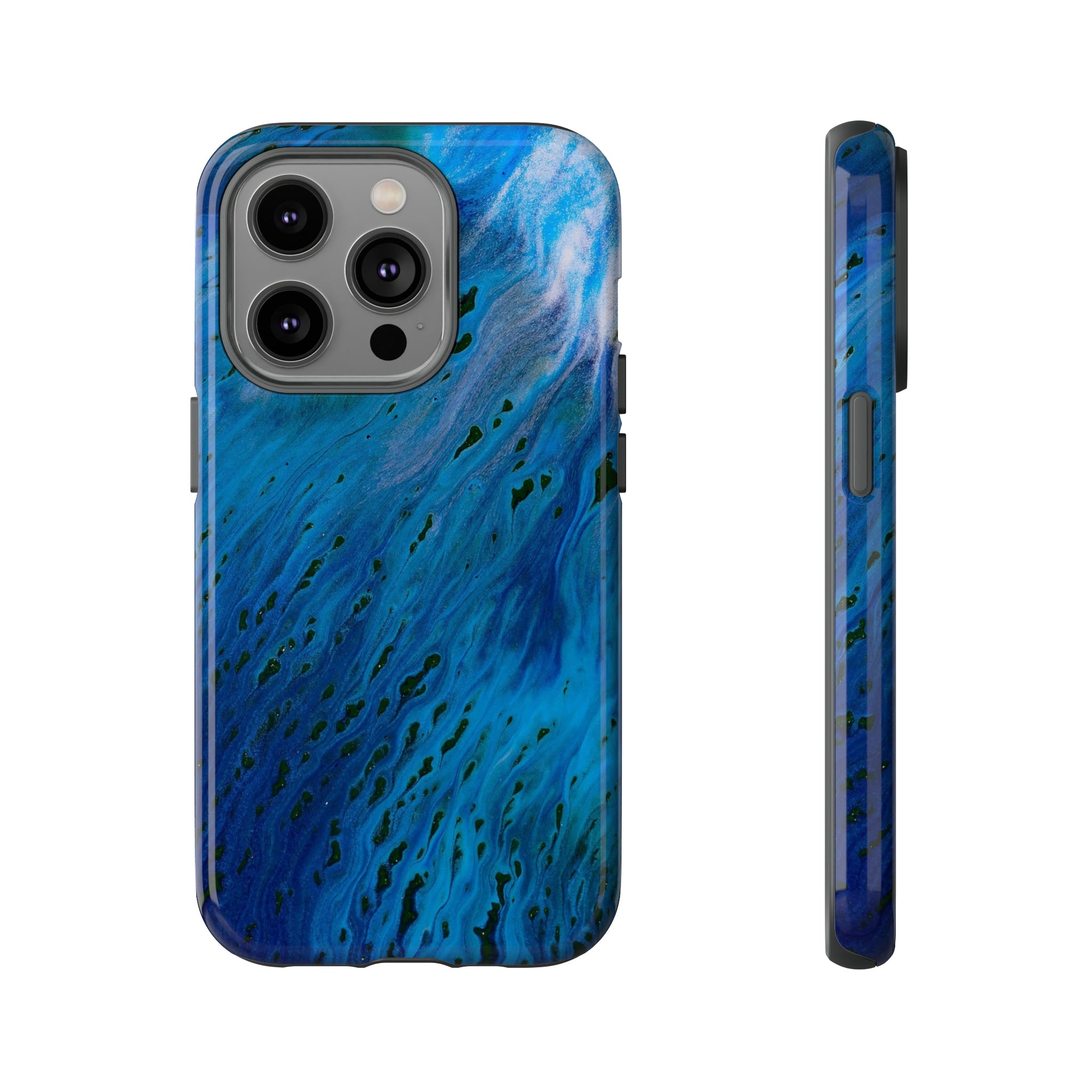 Blue River Ink Art - Protective Phone Case