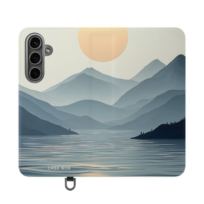 Pale Sun Horizon - Samsung S24 Plus Case - Wallet